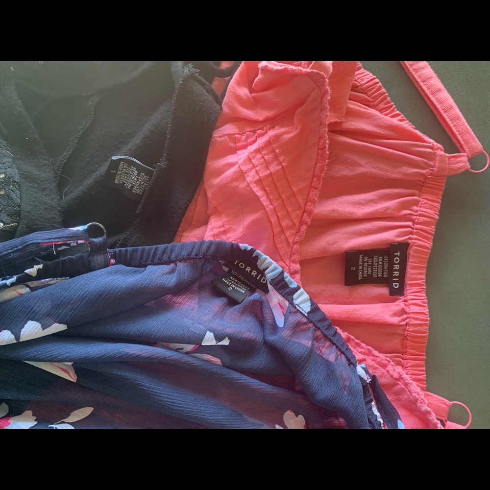 Torrid Tank Top Lot of 3. Plus Size 2. Preowned